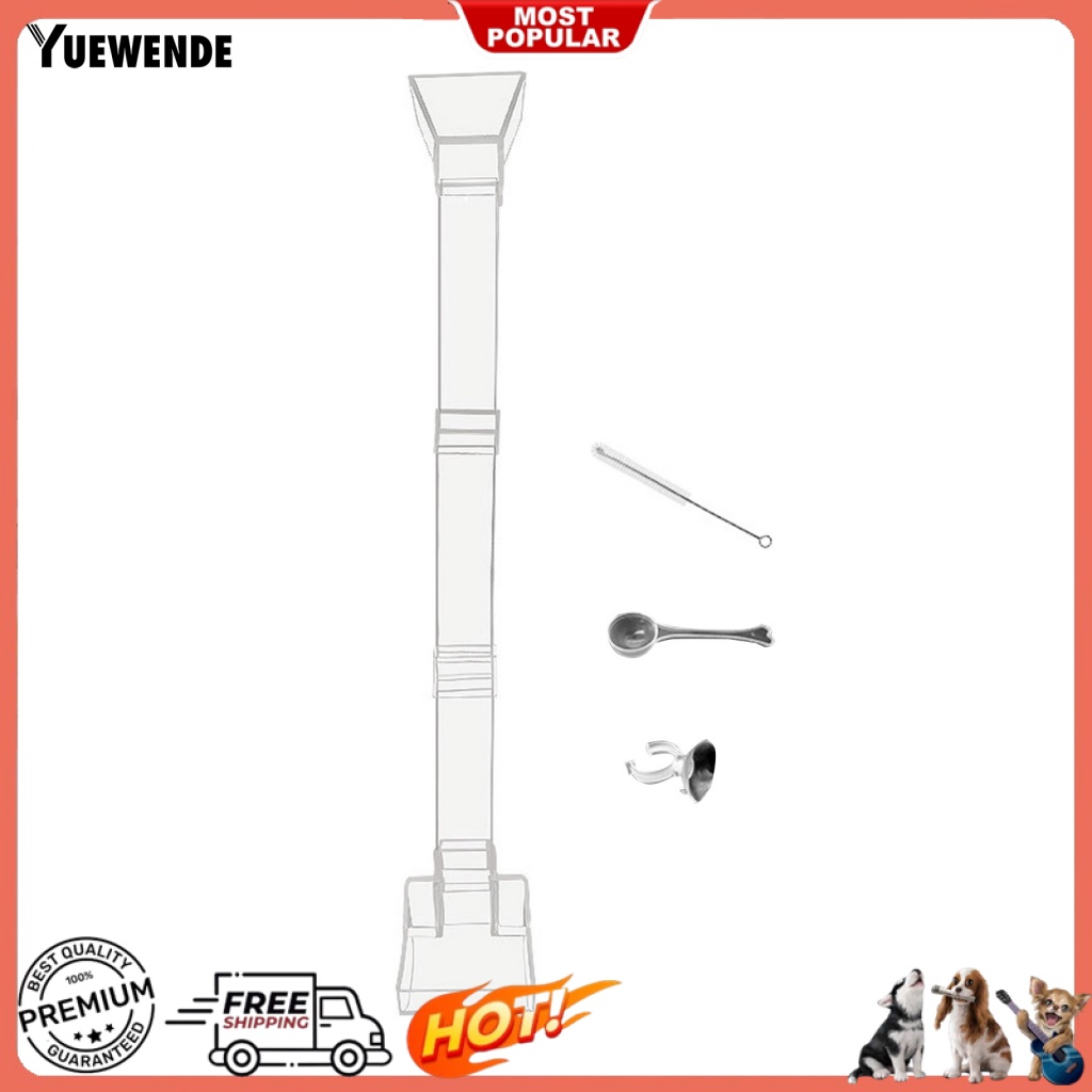 1 Bộ Dụng Cụ Cho Cá Ăn Trong Suốt Sức Chứa Lớn