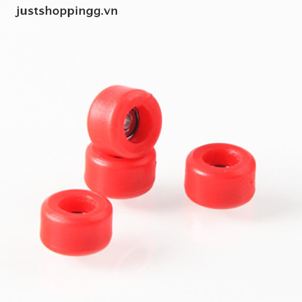 Set 4 Bánh Xe Bằng PU + Kim Loại Chuyên Dụng Cho Ván Trượt Ngón Tay