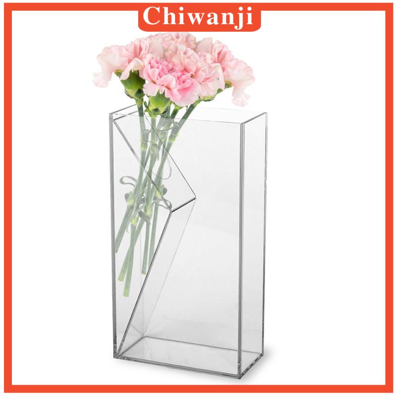 Lọ Hoa Bằng Acrylic Trong Suốt Sáng Tạo Độc Đáo Trang Trí Nhà Cửa / Tiệc Tùng