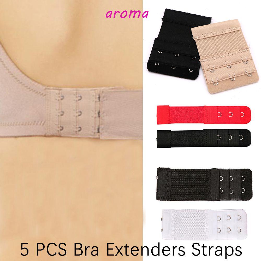 Dây Đai Polyester 2 / 3 Hàng 1 / 2 / 3 Móc Mở Rộng Áo Ngực Có Thể Điều Chỉnh Hữu Dụng