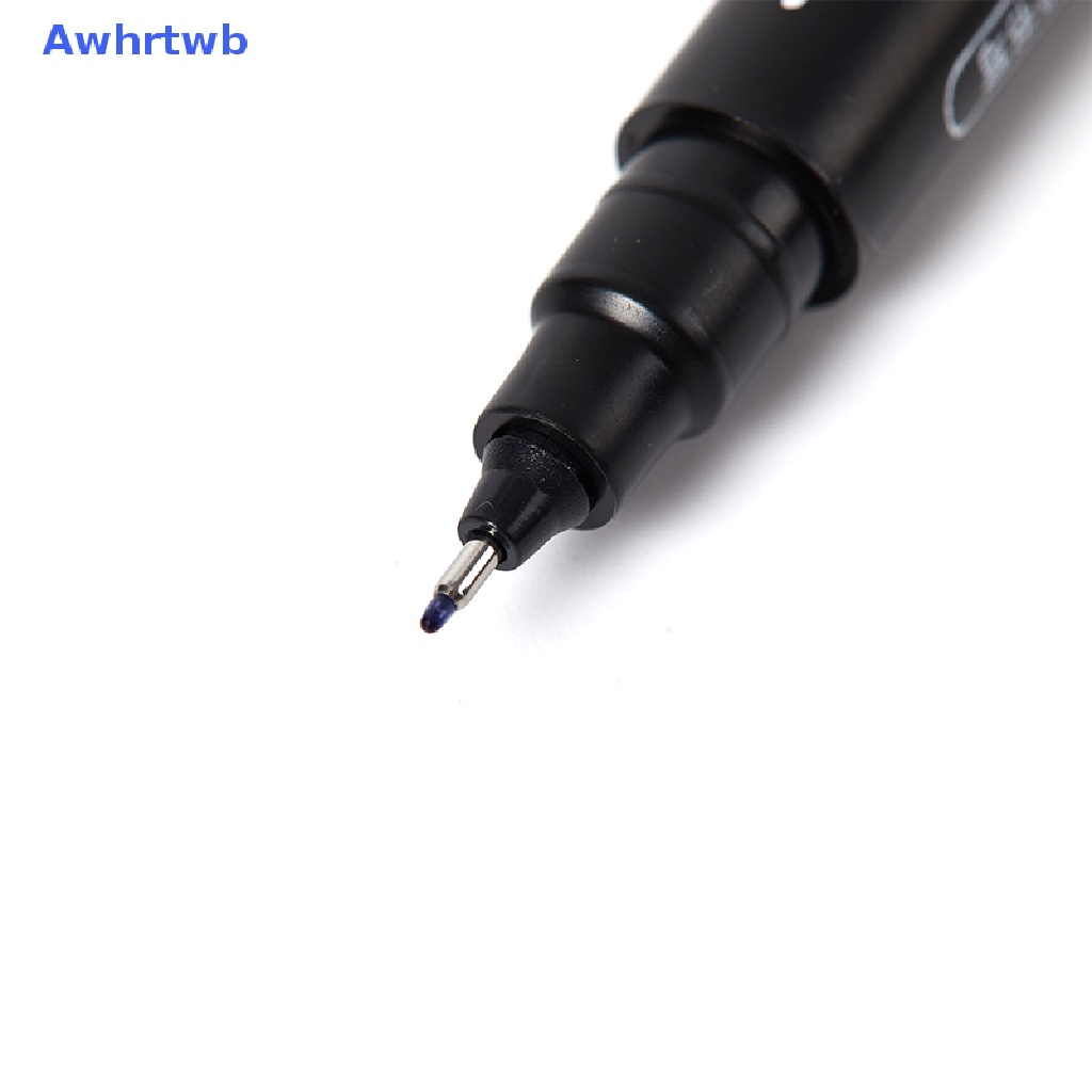 Set 10 Bút Lông Hai Đầu Có Móc Dầu Chống Mòn Tiện Dụng Mới