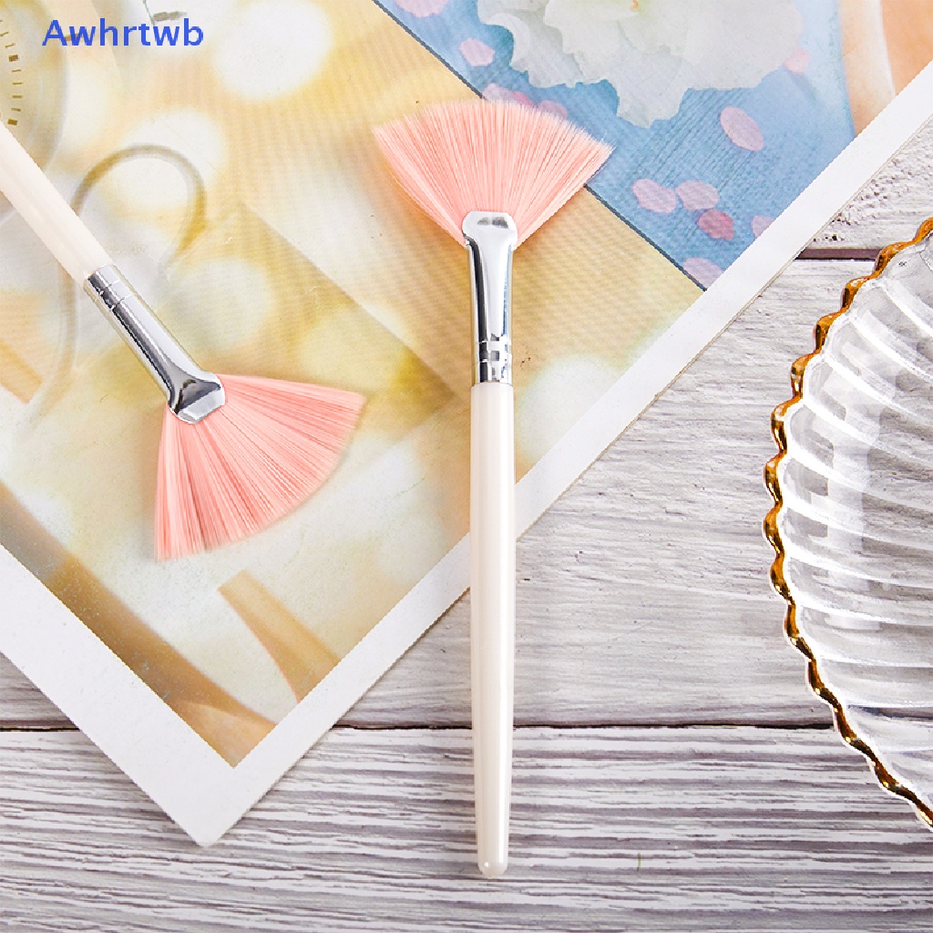 Set 3 Cọ Đắp Mặt Nạ Chăm Sóc Da Với Tay Cầm Nhựa Trong Suốt Mới