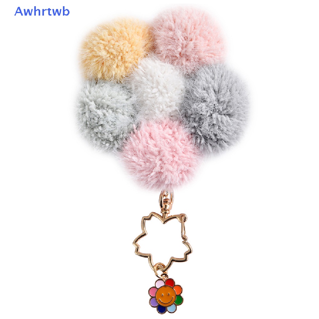 Móc Khóa Hình Hoa Hướng Dương Nhồi Bông Xinh Xắn Mới