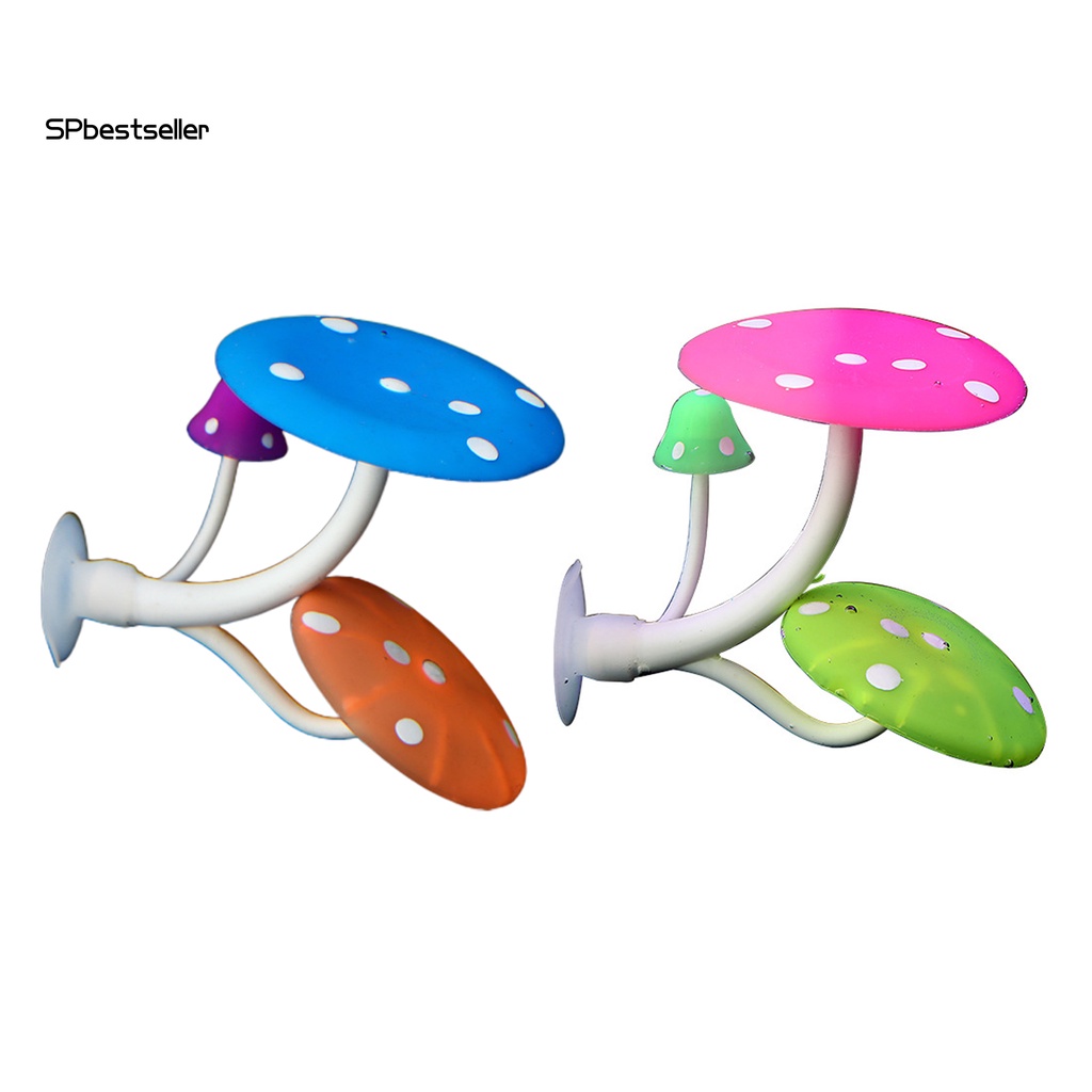 Tấm Thảm Lót Bể Cá Hình Nấm Có Giác Hút Tiện Dụng