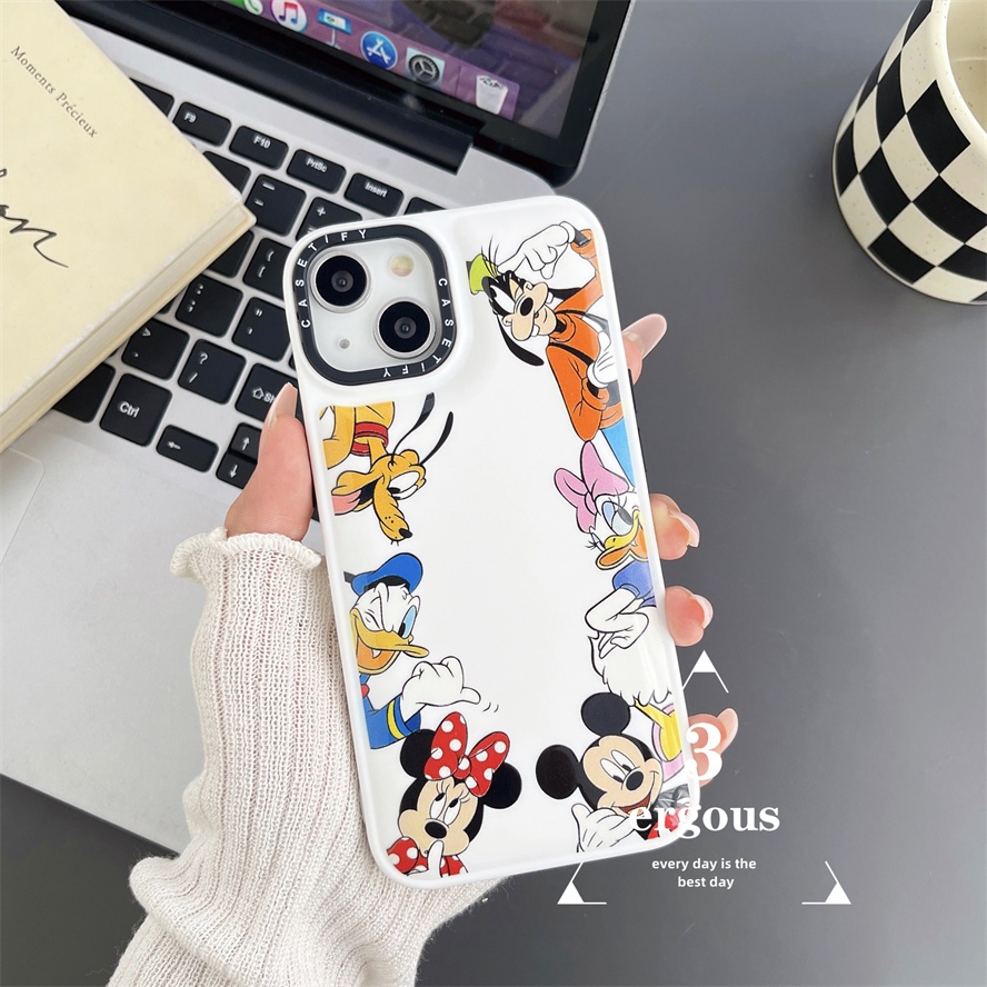 Ốp Điện Thoại Họa Tiết Chuột Mickey Cho iPhone 14 13 12 11 Pro Max Se 2020 X XR Xs Max