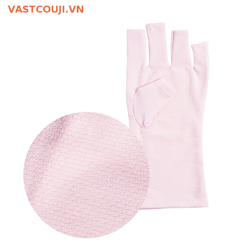 Găng Tay Bảo Vệ Chống Tia UV Khi Làm Móng
