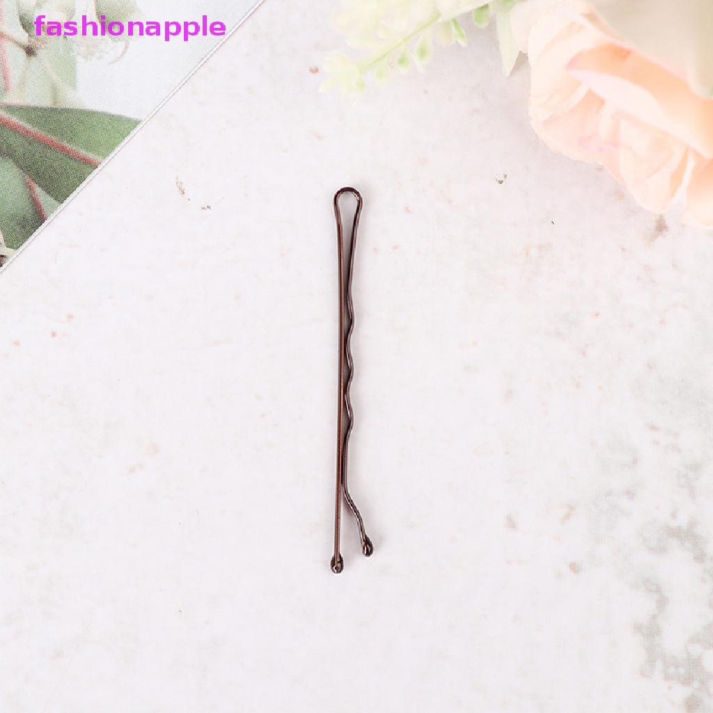 Set 100 Kẹp Tóc Dây Đen Cá Tính