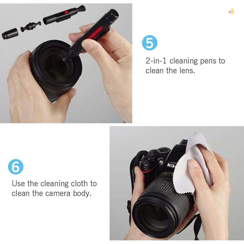 Bộ Dụng Cụ Bảo Vệ Ống Kính Máy Ảnh Chuyên Dụng