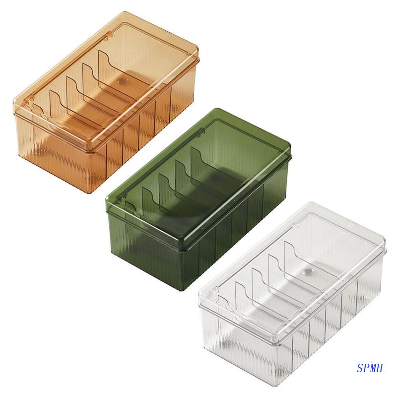 Hộp Nhựa Đựng Dây Cáp Gọn Gàng Với Nắp Đậy Tiện Dụng