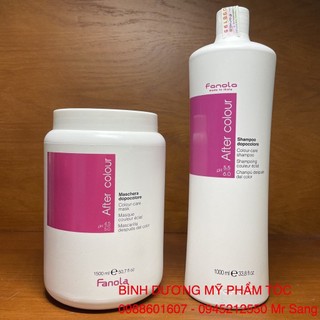 🇮🇹Fanola🇮🇹 Dầu gội Hấp dầu dưỡng tóc giữ màu tóc nhuộm – Nutri Care Fanola After Colour 1000ml/1500ML (2026)
