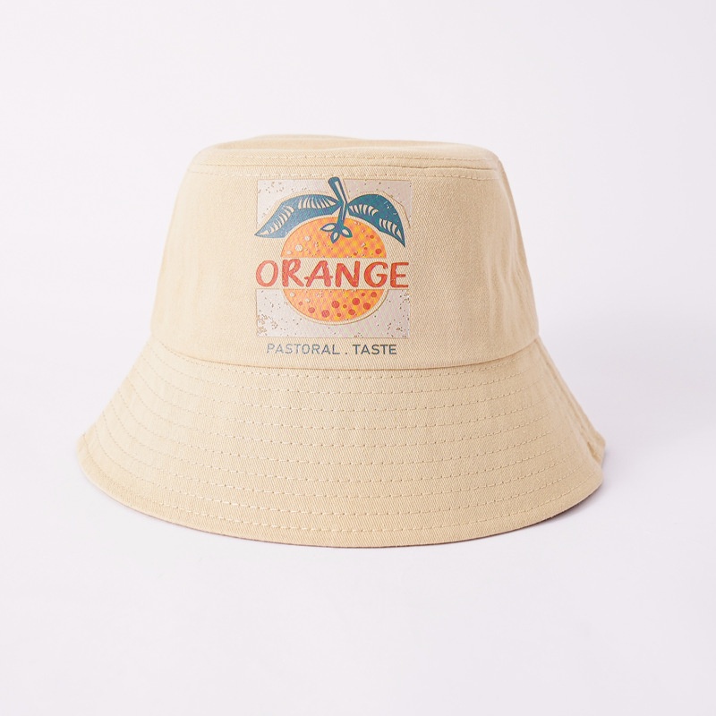 HMH® Nón Tai Bèo Chống Nắng Phong Cách Nhật Bản Hàn Quốc In Hình Cam Cam Thời Trang Mùa Hè Mới Cho Nữ