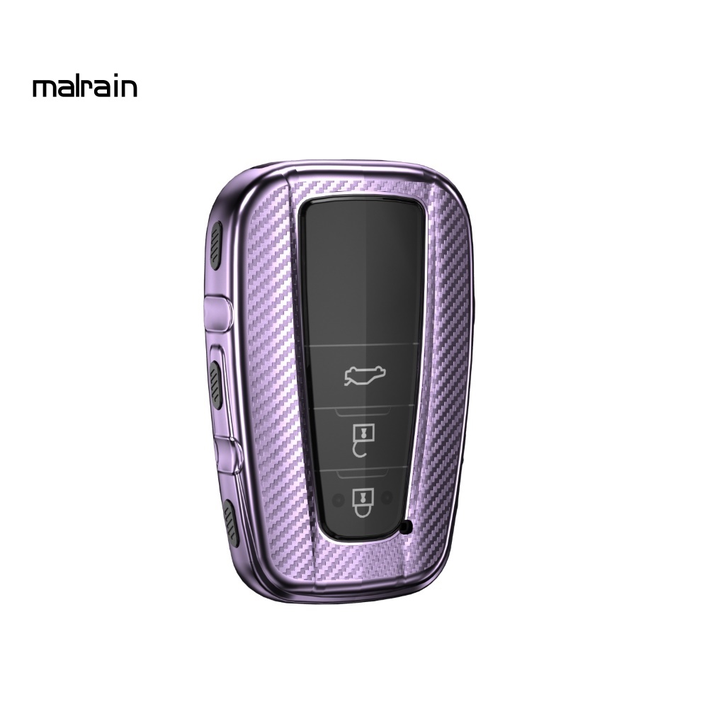 Vỏ Bảo Vệ Chìa Khóa Điều Khiển Từ Xa 3 Nút Cho Xe Hơi Toyota CHR Camry Prado