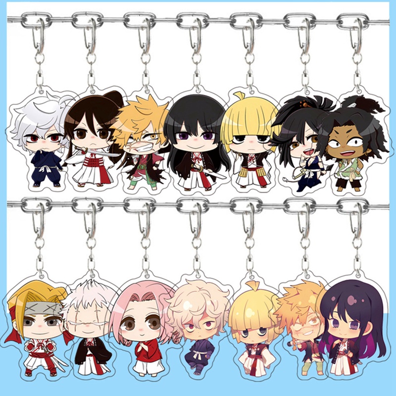Ygt Móc Khóa Hoạt Hình Jigoku Raku Gabimaru Yuzuriha Aza Chobei Amada Asaemon Bằng Acrylic