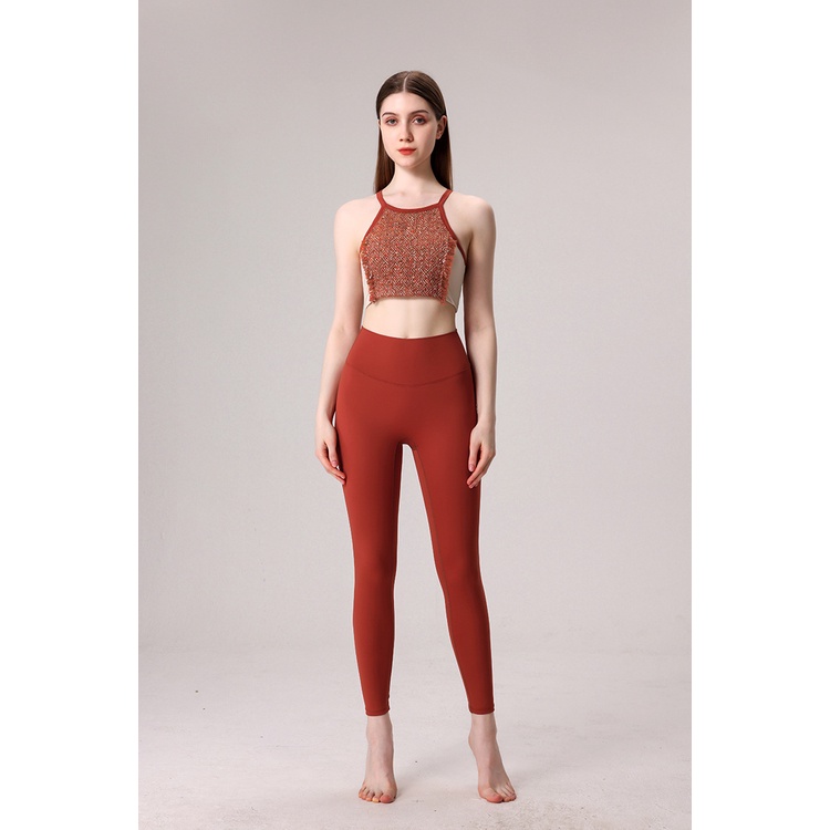 ✨New✨ Bộ Đồ Tập Yoga Gym Kim Tuyến Ngực NAKALI S-3156-1 Nhóm Màu mới Siêu Min Đẹp