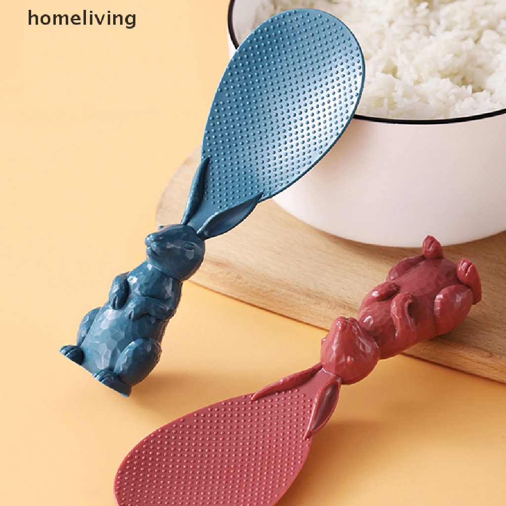 1 Muỗng Xới Cơm Hình Thỏ Hoạt Hình Dễ Thương