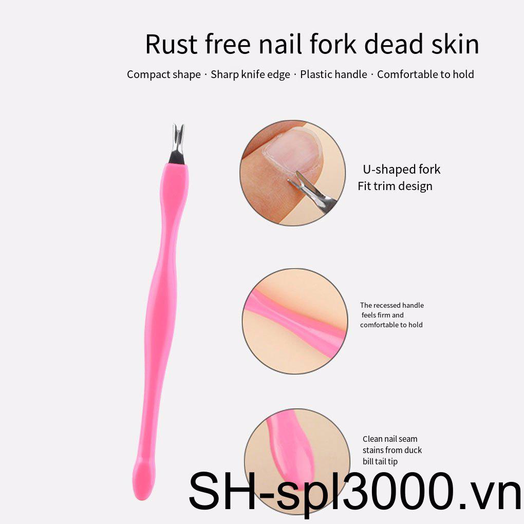 Set 5 Dụng Cụ Loại Bỏ Da Chết Ở Nhà / Salon Làm Móng Dành Cho Nam Và Nữ