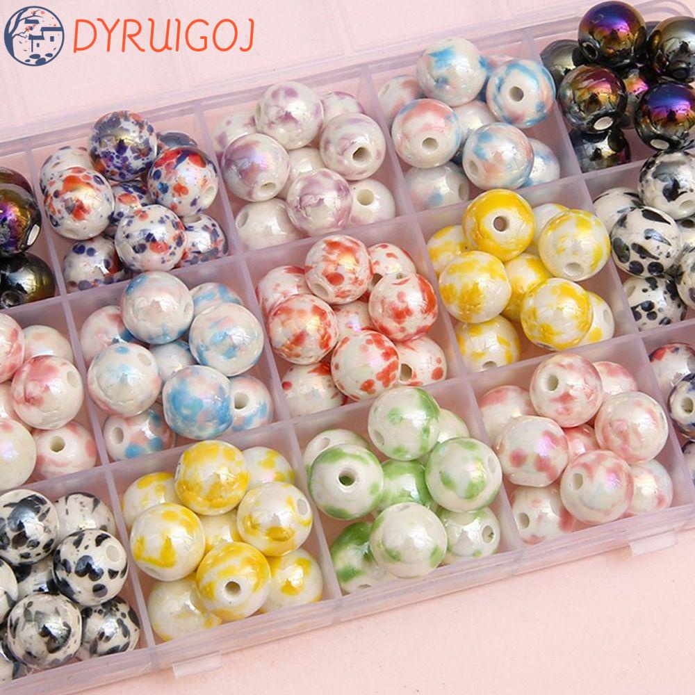 Túi 5 Phụ Kiện Trang Sức Bằng Gốm Nhiều Màu Sắc Phong Cách Hàn Quốc Cổ Điển Thời Trang DIY