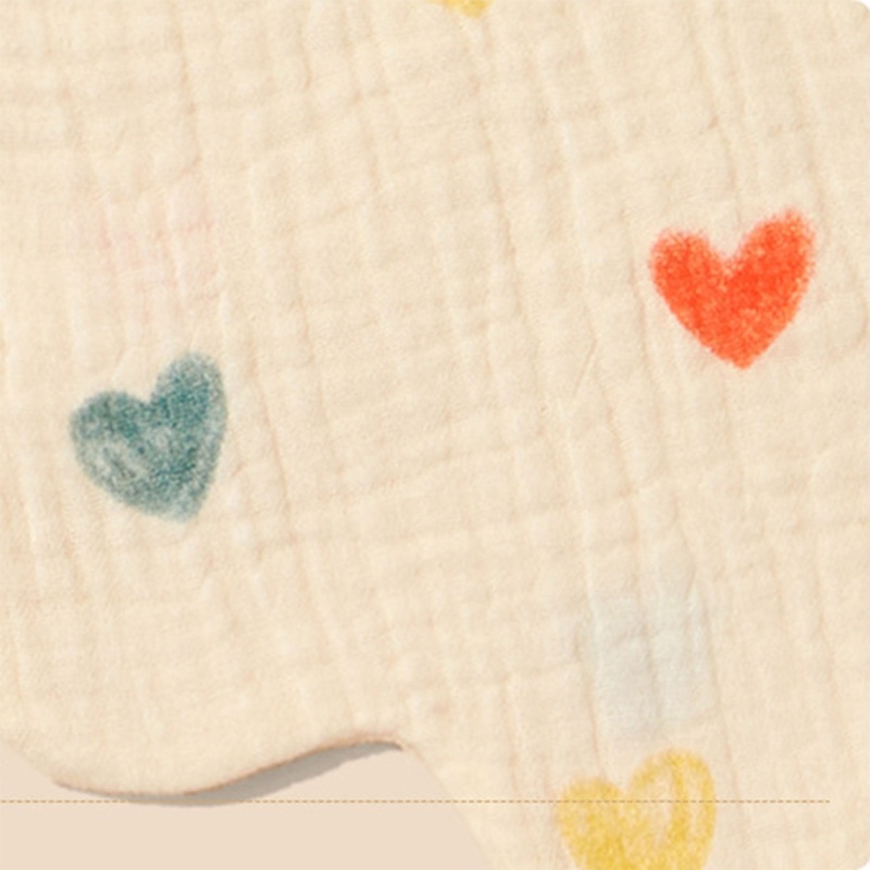 Yếm Vải Dày Dặn Thấm Hút Tốt Tiện Dụng Cho Bé