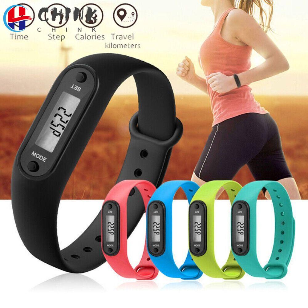 Đồng Hồ Điện Tử Đếm Bước Chân Chống Thấm Nước Hỗ Trợ Theo Dõi Calories