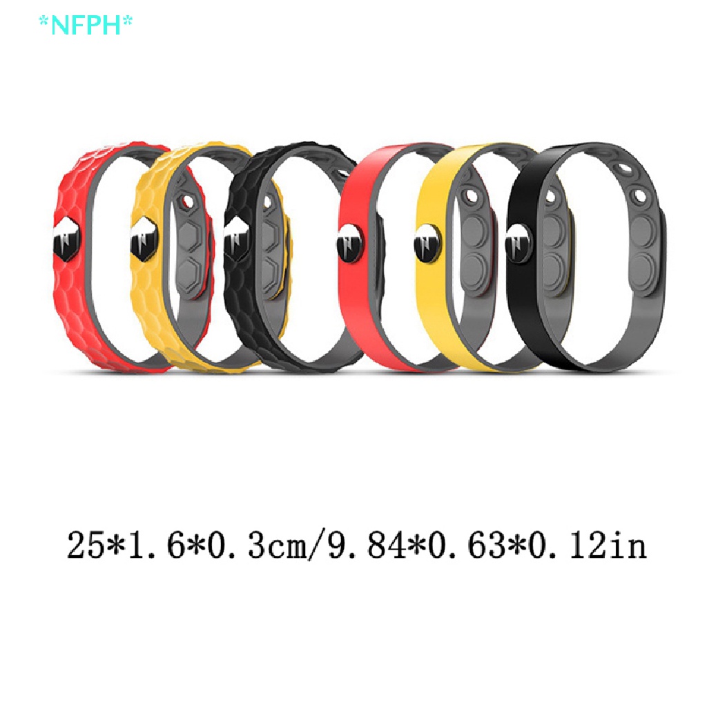 Vòng Đeo Tay Silicone Chống Tĩnh Điện Không Thấm Nước Điều Chỉnh Được Cho Nam Và Nữ Mới