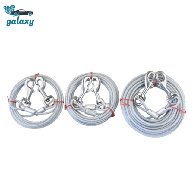 Dây Xích Dắt Thú Cưng Hai Đầu galaxy Bằng Thép