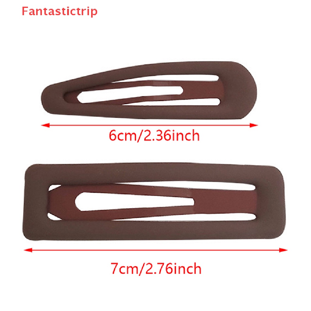 Set 3 Kẹp Tóc Hình Ngôi Sao Màu Cà Phê Thời Trang Cho Nữ