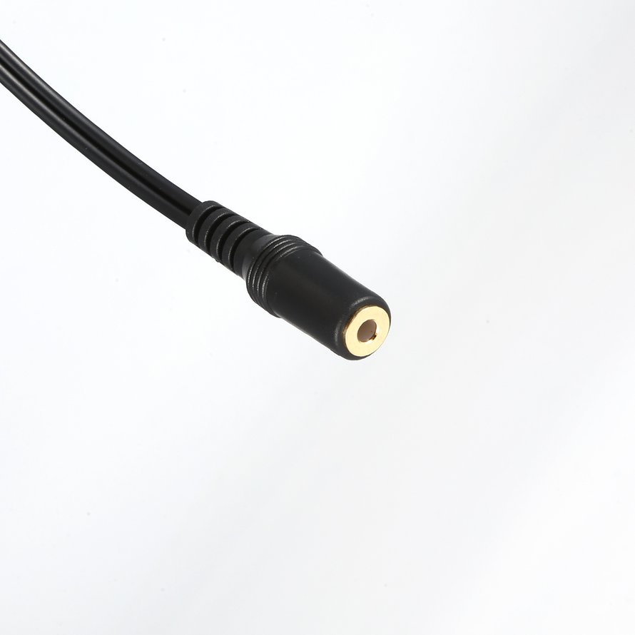 Gold Plated 3.5Mm Female To 2 Rca Male Stereo Audio Y Cable Adapter