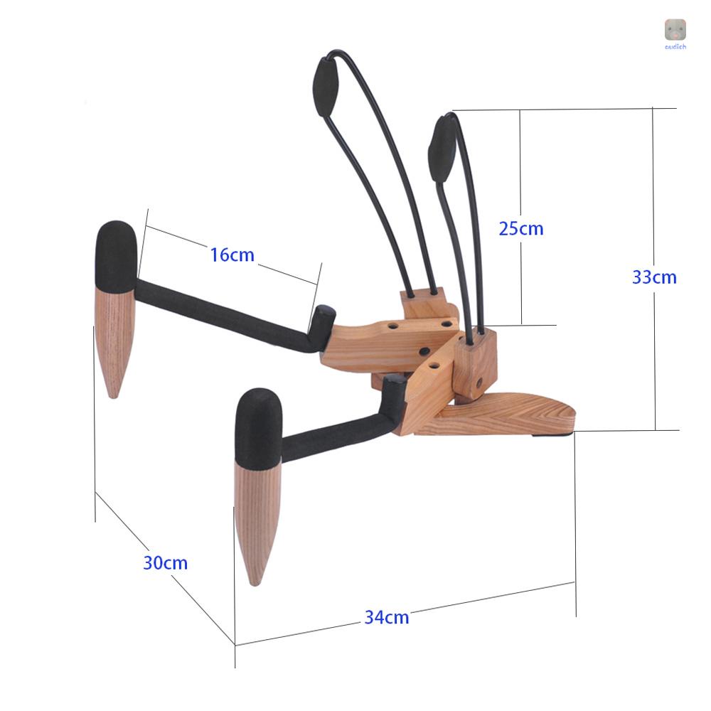 Giá Đỡ Đàn Guitar Bằng Gỗ Cứng Gấp Gọn Tiện Dụng Màu Sắc Tự Nhiên