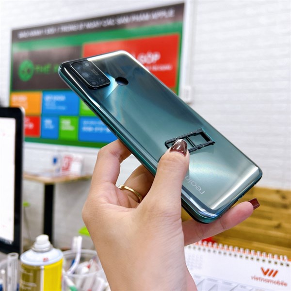 Bộ vỏ Realme C17 / Realme 7i zin đẹp nấu máy chuẩn hàng như hình
