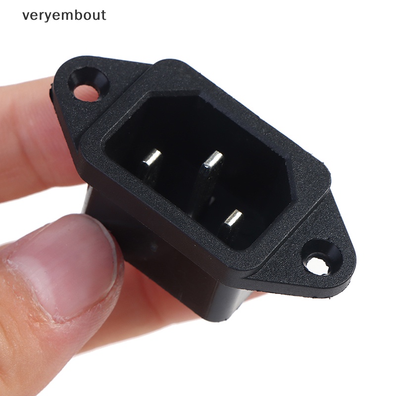 Ổ CắM NguồN ĐiệN ut AC-04 250V 10A 3-pin Cho Xe Hơi / MáY TíNh