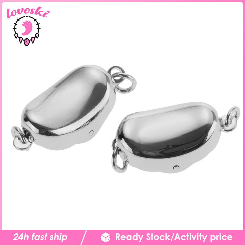 Bộ 2 Móc Cài Mạ Bạc 925 Dùng Làm Trang Sức