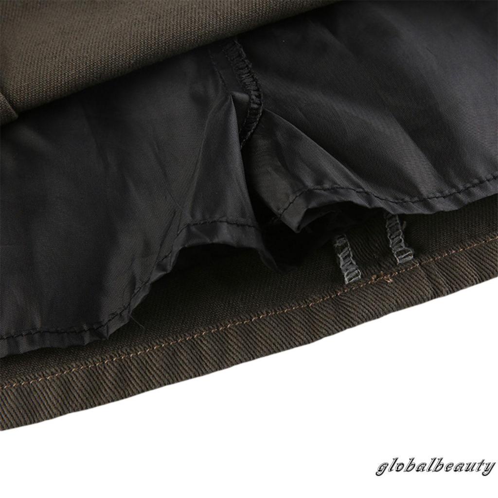 Gb Chân váy jean Lưng Cao Xếp Ly Phối Họa Tiết Ngôi Sao Năm Cánh Thời Trang Mùa Hè Dành Cho Bạn Nữ