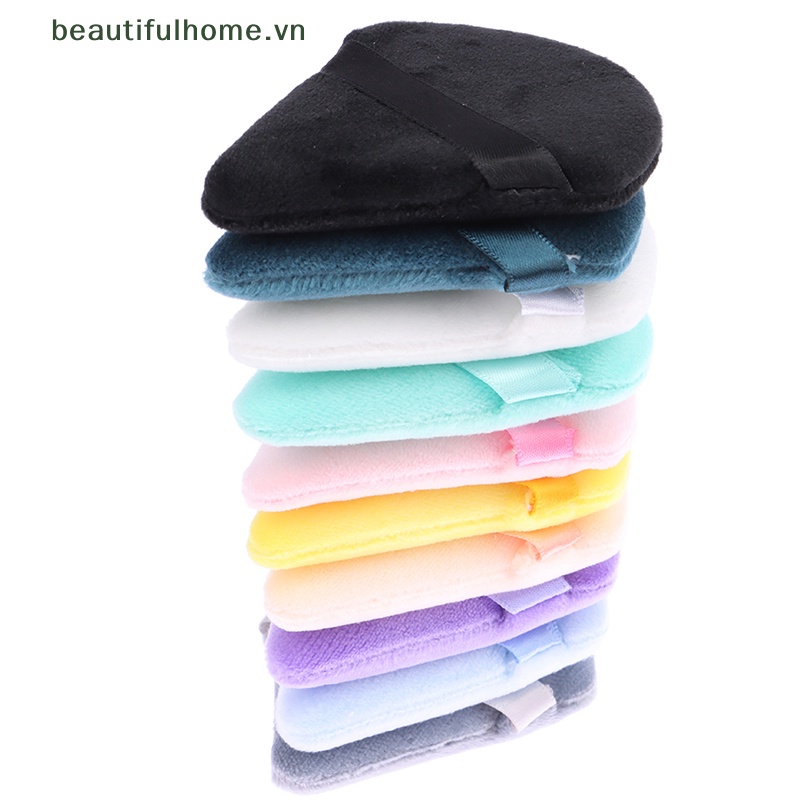 Bộ 12 Miếng Mút Trang Điểm Hình Tam Giác Có Thể Giặt Được