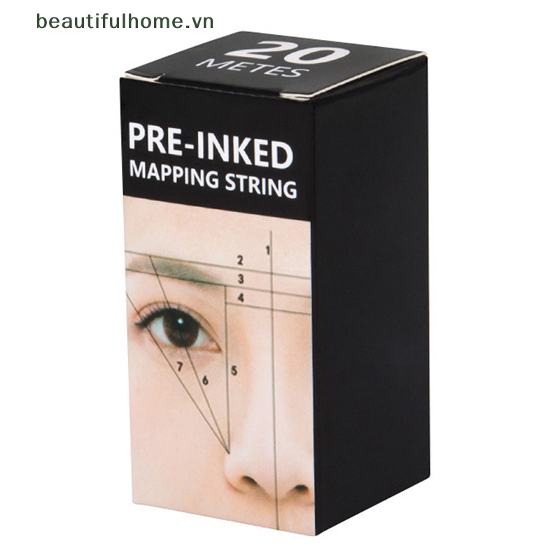 [beautifulhome] Thước Dây Kẻ Lông Mày Có Sẵn Tiện Lợi Dành Cho Trang Điểm [beauty]