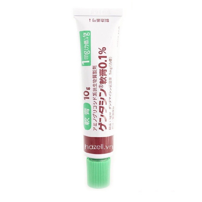 Kem Mờ Sẹo Gentacin của Nhật 10g - Hỗ trợ trị sẹo lồi sẹo lõm