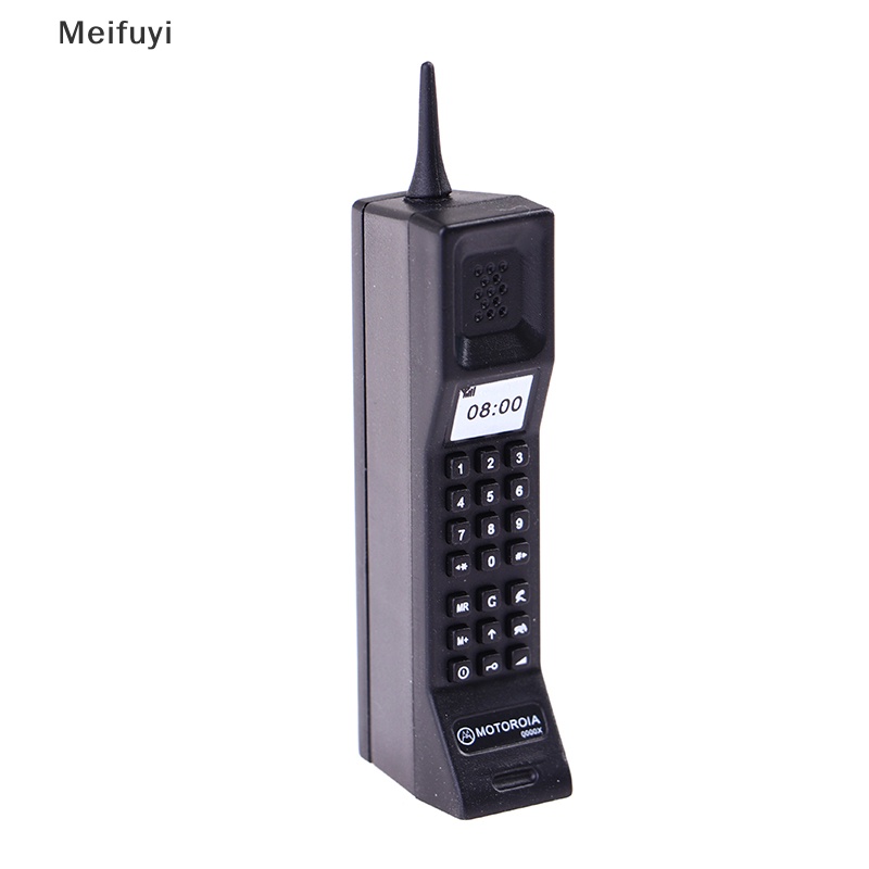 1 Mô Hình Điện Thoại Di Động Cổ Điển Trang Trí Nhà Búp Bê