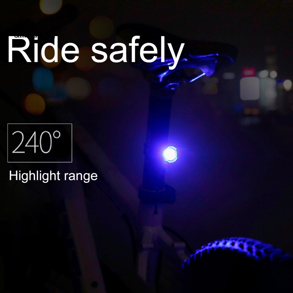 Đèn Cảnh Báo An Toàn Co Giãn Nhỏ Gọn Thời Trang Cho Xe Đạp