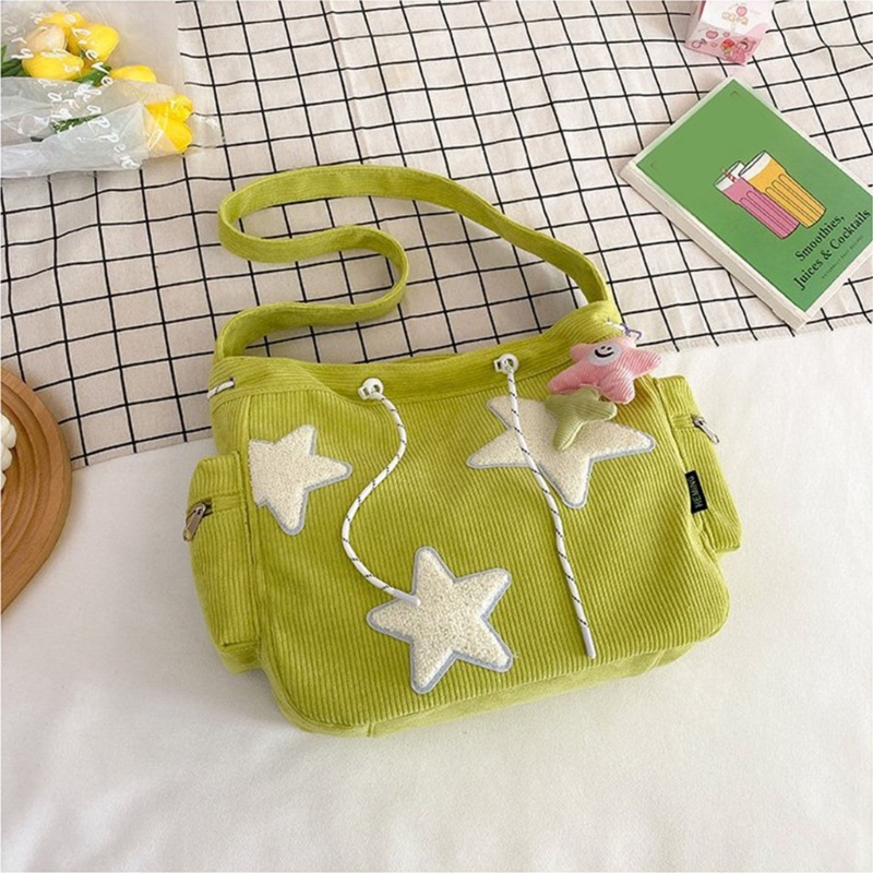 Túi Đeo Chéo Vai Sức Chứa Lớn Bằng Vải Nhung Thời Trang Dành Cho Nữ