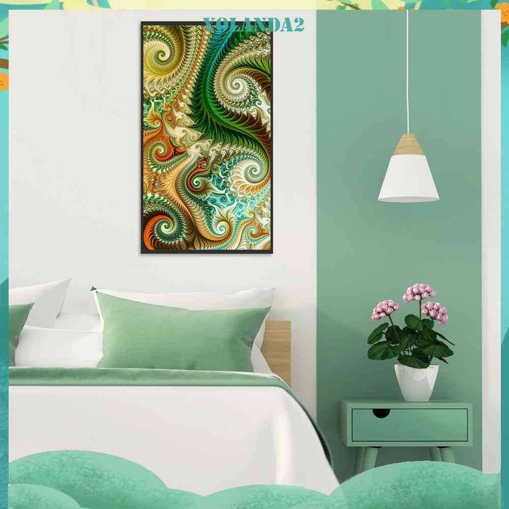Tranh Đính Đá Kim Cương Toàn Bộ 5D DIY Hình Vẽ Tay