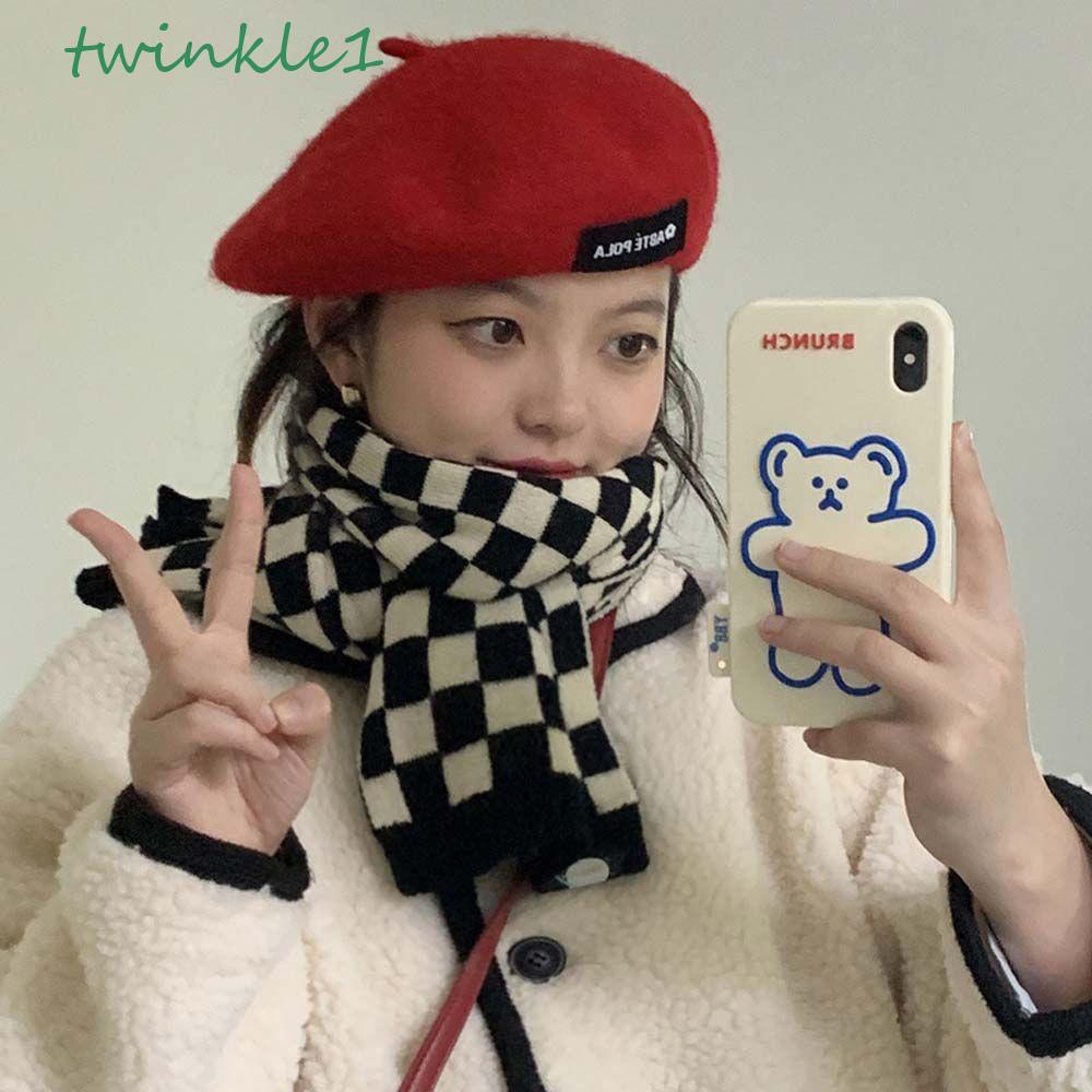 Mũ Beret Màu Sắc Nhã Nhặn Thoáng Khí Dành Cho Nữ