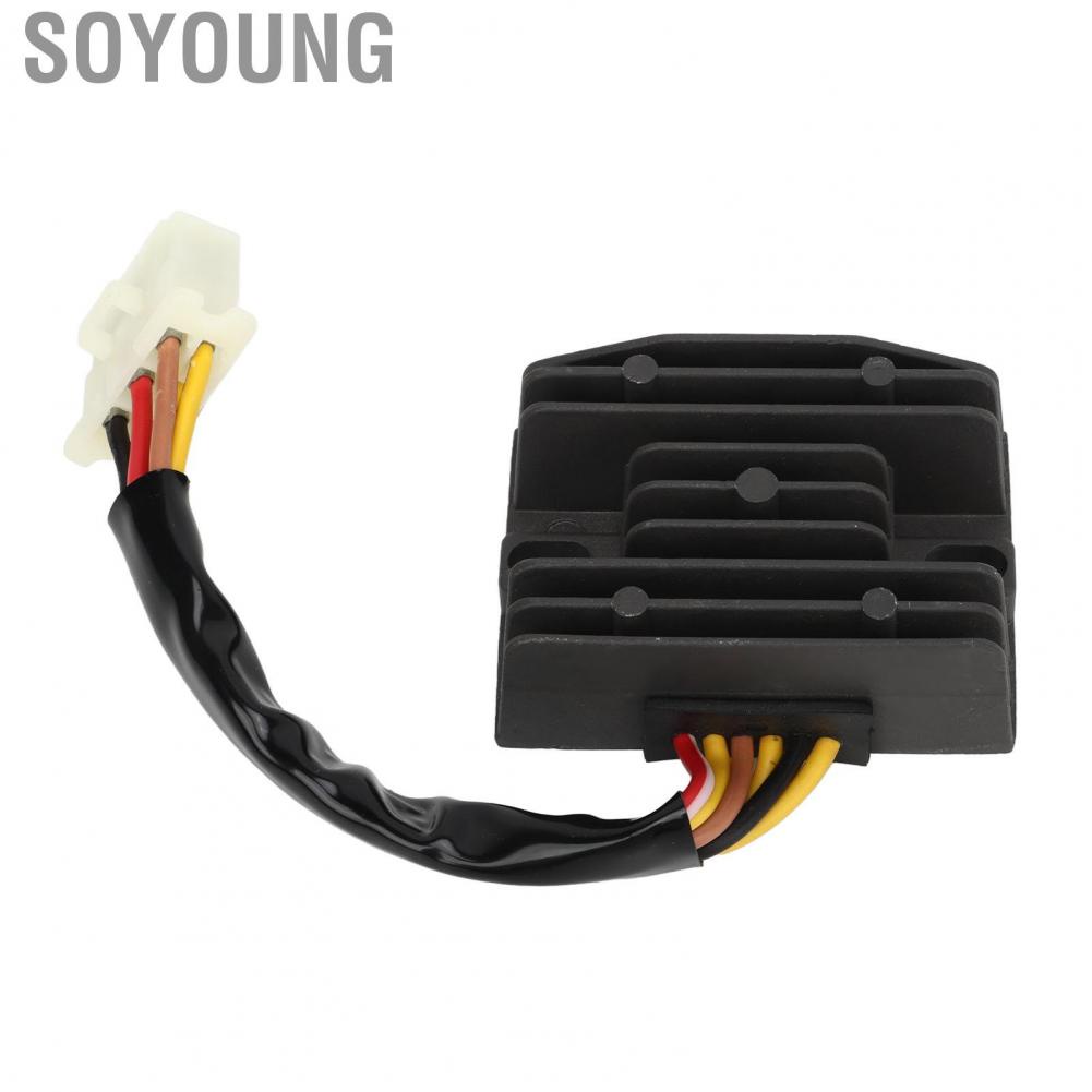 Soyoung Voltage   12V Easy To Install Overcharging Proof Voltage Rectifier Overtemperature Protection  for Motorbike