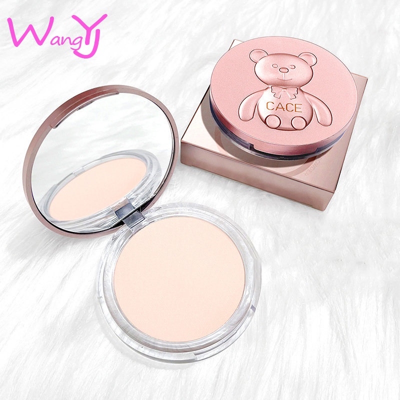 Phấn Phủ Dạng Bột Kiềm Dầu Che Khuyết Điểm Và Chống Thấm Nước Thương Hiệu CACE Bear