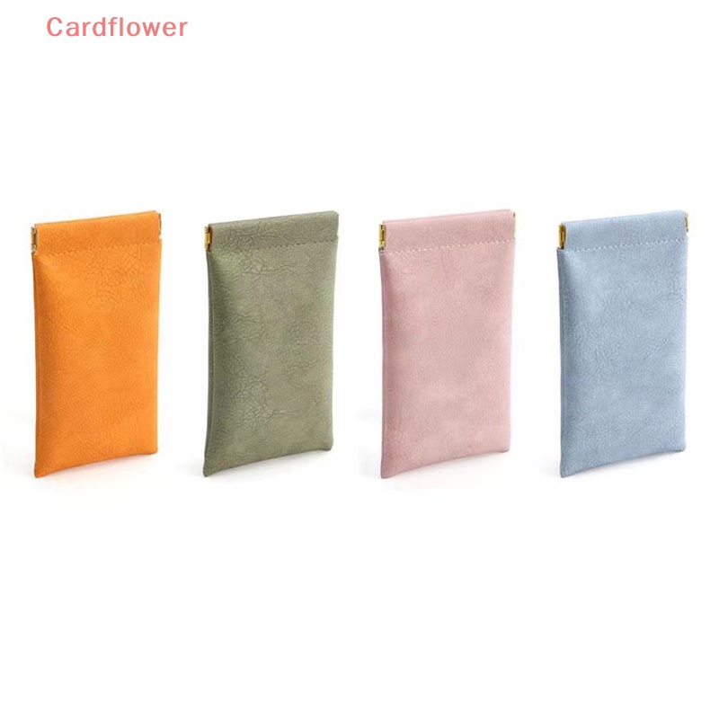 Túi Da PU Mềm Màu Trơn Chống Thấm Nước Dùng Để Đựng Mắt Kính Tiện Lợi Mới