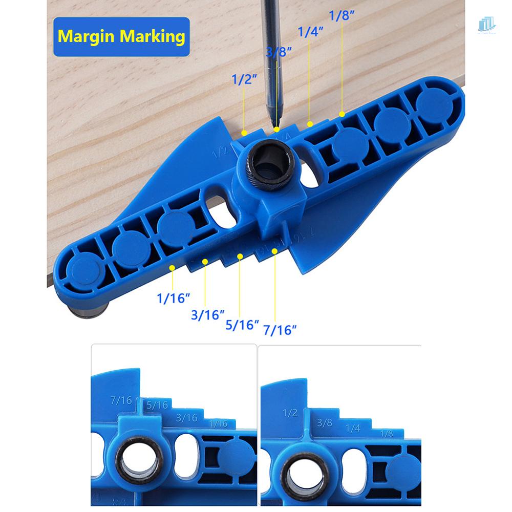 Bộ 71 Dụng Cụ Định Vị Điều Chỉnh Được Dowel Jig Với Mũi Khoan Gỗ