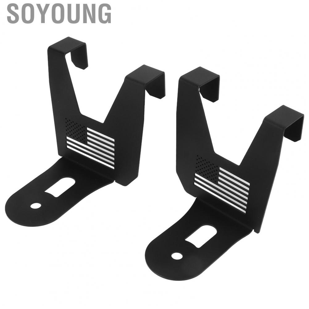 Soyoung Turbo Cooler Holders  Strong UTV Cooler Mounting Brackets Steel Stable Deformation Resistant  for UTV