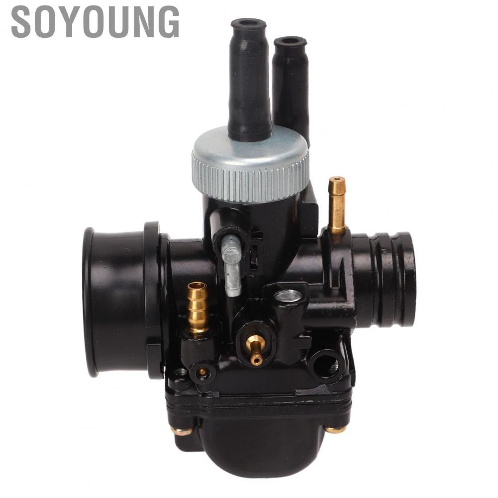 Soyoung Carburetor Replacement  Motorcycle Carburetor Reliable Professional Metal 17mm  for Motorbike