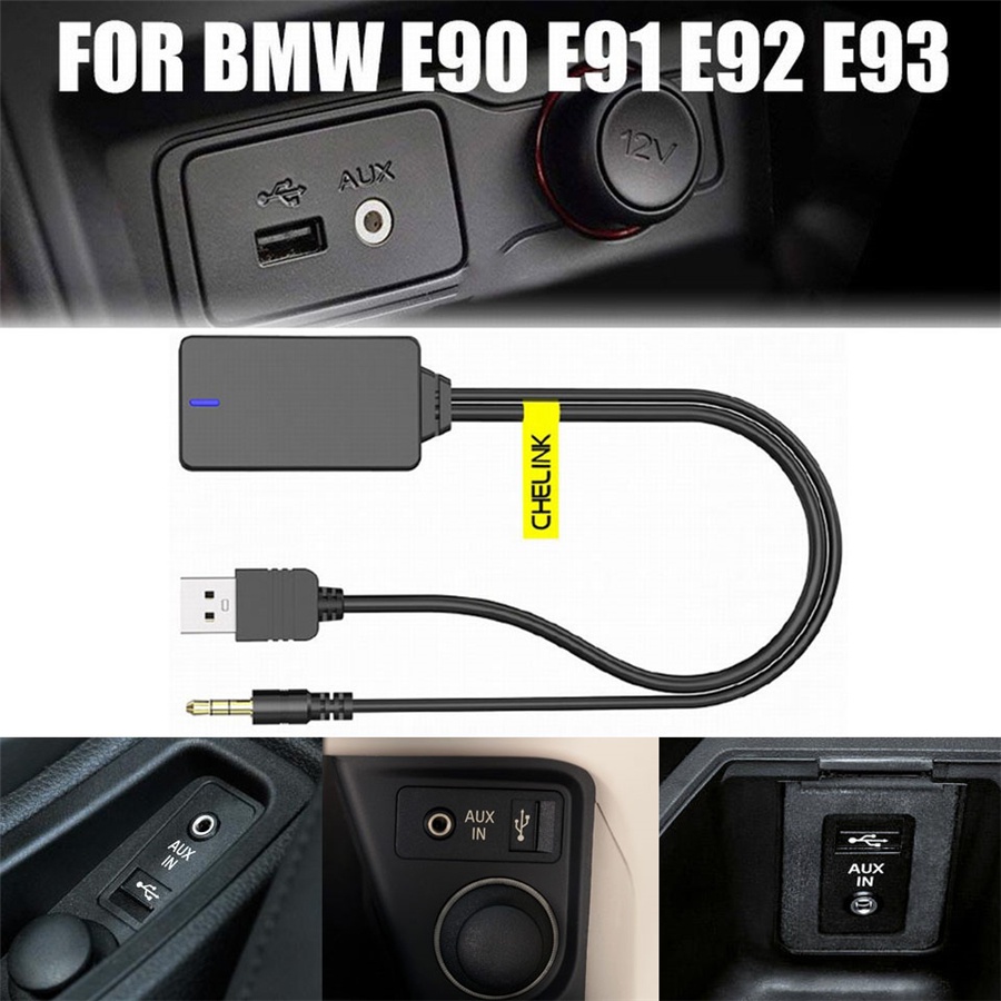 Cáp Kết Nối Âm Thanh Bluetooth Không Dây Cho BMW E90 E91 E92 E93
