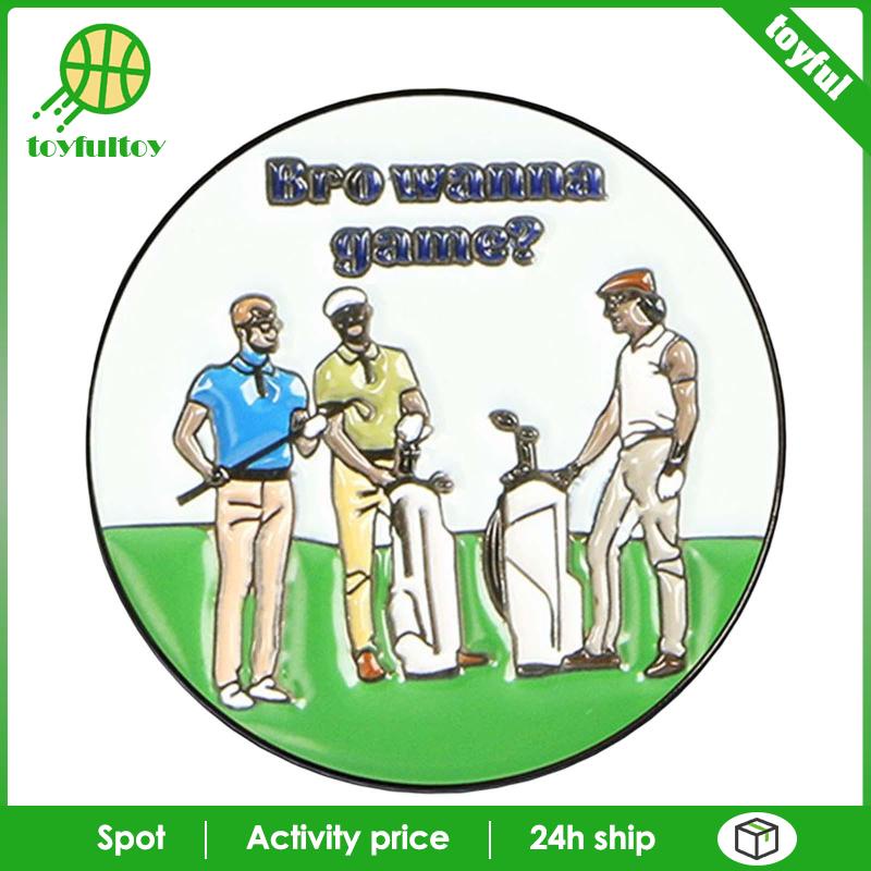 Dụng Cụ Đánh Dấu Bóng Golf Tráng Men Màu Xanh Lá 25mm Thích Hợp Làm Quà Tặng Cho Nam Và Nữ