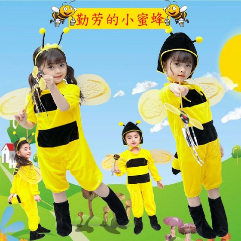 Bộ Đồ Hóa Trang Chú Ong Hoạt Hình Xinh Xắn Cho Bé
