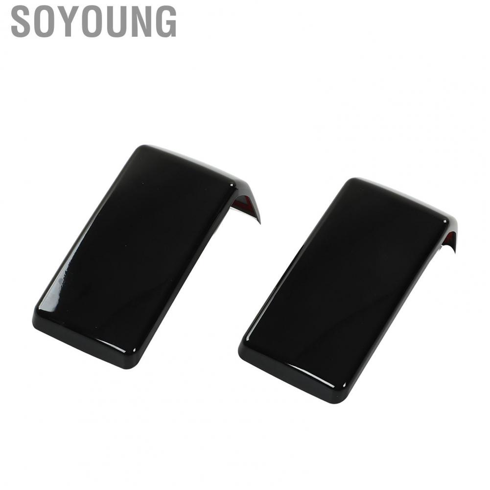 Soyoung Front Bumper Decoration Trim  Car Exterior Accessories Glossy Black Bumper Decoration  Wearproof Colorfast  for G-Class AMG G63 2019-2020